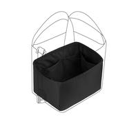 DGAZ Purse organizzatore raso di spessore, seta, borsa di lusso Tote in borsa Shapers, donne- si adatta picotin18/22Bags (nero, PC22)