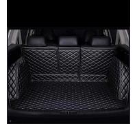 DGCS Pelle Bagagliaio Tappetino per BMW X1 F48 2015-2023, Copertura Totale Copri Baule Tappetino Impermeabile AntiGraffio Vasca Baule Tappeto, Auto Accessori,A/all Black