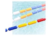 DGDHHSFJDJ Corda per corsia Piscina, Corda di Sicurezza per Piscina e Kit Galleggiante da 9 cm, Linea di Avvertimento Galleggiante, per Parco Acquatico, Non Facile da deformare