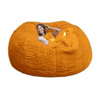 DGDHHSFJDJ Fodera per poltrona a sacco gigante in velluto da 5/6/7 piedi - Imbottitura non inclusa, diverse misure e colori per dormitorio e camera da letto