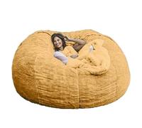 DGDHHSFJDJ Immenso pouf in velluto da 7 piedi, comodo e soffice pouf gigante, adatto per sala studio o spazio ricreativo.