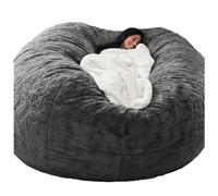 DGDHHSFJDJ Immenso pouf in velluto da 7 piedi, comodo e soffice pouf gigante, adatto per sala studio o spazio ricreativo.