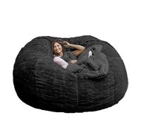 DGDHHSFJDJ Immenso pouf in velluto da 7 piedi, comodo e soffice pouf gigante, adatto per sala studio o spazio ricreativo.