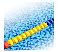 DGDHHSFJDJ Kit di cordoni divisori per Linee di galleggiamento di Sicurezza per Piscine da 3,3 a 40 Piedi, cordone di Divisione di Sicurezza per Piscine per Uso Commerciale e pubblico