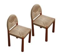 DGDHHSFJDJ Modern Casual Mid-Century Chair, With Minimalist Backrest And Sturdy Solid Wood Legs, Suitable Kitchen & Dining Room Farmhouse Cafe(Red,2PCS)