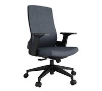 DGDHHSFJDJ Moderna sedia girevole da ufficio, regolabile in altezza, con morbido cuscino in tessuto. Una comoda sedia da computer che si integra perfettamente in qualsiasi ambiente soggiorno/blu scur