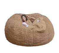 DGDHHSFJDJ Rivestimento per poltrona a sacco da 6 piedi, prodigiosa guaina vuota per poltrona a sacco, morbido velluto con rinforzo a doppia cucitura, vari colori