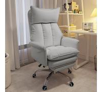 DGDHHSFJDJ Sedia da scrivania per ufficio, design in similpelle con schienale regolabile. Perfetta come sedia ergonomica da ufficio o comodo divano da soggiorno.