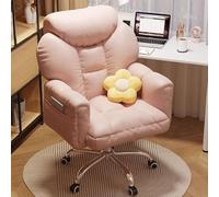 DGDHHSFJDJ Sedia da scrivania per ufficio, per ragazza, con schienale reclinabile, per soggiorno, sedia da scrivania per computer, poltrona per camera da letto