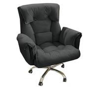 DGDHHSFJDJ Sedia da ufficio ergonomica con schienale alto, supporto lombare e design girevole. Schienale regolabile per soddisfare le esigenze di diverse corporature/Grigio/Grigio Lupo