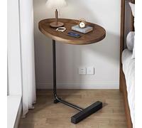 DGDHHSFJDJ Tavolino laterale per divano a forma di C, struttura in metallo moderno, design sottile per divano e letto, tavolo da pranzo ideale per TV, soggiorno e camera da letto, mobili salvaspazio