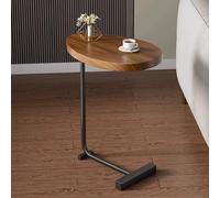 DGDHHSFJDJ Tavolino laterale per divano a forma di C, struttura in metallo moderno, design sottile per divano e letto, tavolo da pranzo ideale per TV, soggiorno e camera da letto, mobili salvaspazio