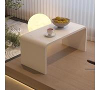 DGDHHSFJDJ Tavolino moderno in acrilico, design multiuso trasparente che può essere utilizzato come supporto per laptop, tavolino da caffè da posizionare accanto al divano o vassoio per il bagno.
