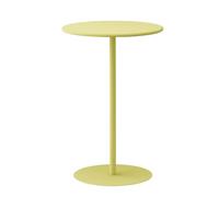 DGDHHSFJDJ Tavolo da bistrot rotondo, altezza bar, pub, tavolo da cocktail per interni ed esterni con base in metallo per cucina, sala da pranzo e uso commerciale, moderno tavolo alto per conferenze.