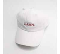 DGFB Berretto da Baseball Damn Snapback papà Cappello per Uomo Donna Ricamato Hip Hop Osso Rapper Non Strutturato Cucito Kendrick Lamar