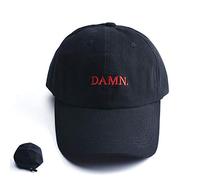 DGFB Berretto da Baseball Damn Snapback papà Cappello per Uomo Donna Ricamato Hip Hop Osso Rapper Non Strutturato Cucito Kendrick Lamar