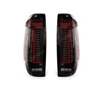 DGGH Fanale posteriore sinistro Per Nissan Per Navara Per NP300 Per Frontier D40 2005-2014 Lampada Coda A LED Segnale Di Girata Freno Posteriore Reverse Fanali Posteriori(1 Pair Smoked Shell)
