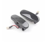 DGGH Indicatore direzione Per Abarth Per Grande Per Pando (199) Per Pando (199) Luce posizione laterale a LED Dynamic Smoke indicatore direzione 51717793 51942933(Smoked)