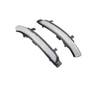 DGGH Indicatore direzione Per Skoda Per Octavia Per SuperB B6 3T 2009-2012 Indicatori direzione dinamici a LED Indicatori direzione Specchietto retrovisore Luce(Crystal)