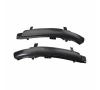 DGGH Indicatore direzione Per Skoda Per Octavia Per SuperB B6 3T 2009-2012 Indicatori direzione dinamici a LED Indicatori direzione Specchietto retrovisore Luce(Nero)