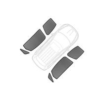 DGGH Parasole per Jazz GK Modelli per Fit 2014-2020, Tendina Parasole per Parabrezza Anteriore, Tendina Parasole per finestrino Laterale Posteriore(6Pcs Side Windows)