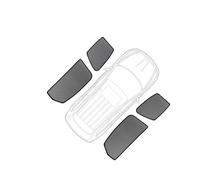 DGGH Parasole per Jazz GK Modelli per Fit 2014-2020, Tendina Parasole per Parabrezza Anteriore, Tendina Parasole per finestrino Laterale Posteriore(4PCs Side Windows)