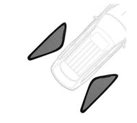 DGGH Parasole per Jazz GK Modelli per Fit 2014-2020, Tendina Parasole per Parabrezza Anteriore, Tendina Parasole per finestrino Laterale Posteriore(Triangular Windows)
