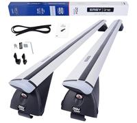 DGH System Barre portatutto portapacchi BARRE compatibile con Fiat STILO UPROAD SUV 2005-2007 max 90 kg 135 cm Alluminio