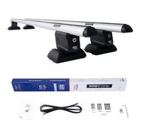 DGH System Barre portatutto portapacchi PUNTI compatibile con RENAULT Kangoo III; Van dal 2021 max 90 kg 120 cm Alluminio