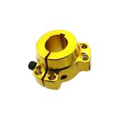 DGHBNP Cerchio Il della Ruota Anteriore Posteriore da 25 mm è Dotato di Doppia sigillatura per Bici da Go Kart Cerchioni per Moto(Gold)