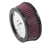 DGHBNP Filtro Aria Elemento Filtro Aria Adatto per Harley Moto Dyna Super Glide FLSTC Big Sucker Stage Filtri Aria di Ricambio(Red)