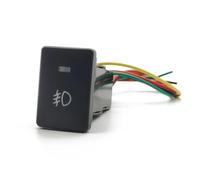 DGHBNP Interruttore a Bilanciere Adatto per Suzuki 2019-2021, Interruttore del Pulsante di accensione Pieghevole dello specchietto retrovisore riscaldato del Parabrezza(Front Fog)