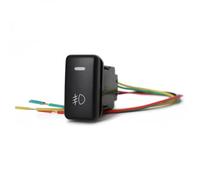 DGHBNP Interruttore a Bilanciere Adatto per Toyota FJ Prado 120 LC100 Faro a LED Fendinebbia Retrovisore Radar di Parcheggio Interruttore Pulsante(Front Fog)