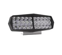 DGHBNP Lampadine per motociclette Faro per moto 12V 80V Luci di guida Alta luminosità 8/12/16/30 Faro ausiliario impermeabile Faretto esterno Luci per motociclette(30wicks)