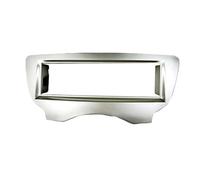 DGHBNP Mascherina autoradio Adatto per BYD F0 2008+ Autoradio Cornice Auto Stereo Cruscotto Console Centrale Supporto Fascia Pannello 1 DIN 182 * 53mm(Silver)