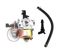 DGHBNP Motoseghe Adatto per Honda GX160 GX168F GX200 5.5HP 6.5HP + Tubo Carburante Motore carburatore Carburatore con Kit(B)