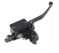 DGHBNP Pompa freno anteriore universale per moto da 22 mm, cilindro principale idraulico, leva freno destra per ATV, quad, ciclomotore, scooter