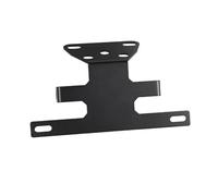 DGHBNP Portatarga Moto Adatto per Supporto Targa per Moto CFMOTO 150NK 650NK 400NK 2016-2023, Supporto per Luce di Segnalazione.(A Black)