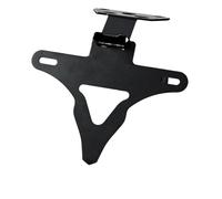 DGHBNP Portatarga Moto Adatto per Supporto Targa per Moto CFMOTO 150NK 650NK 400NK 2016-2023, Supporto per Luce di Segnalazione.(B Black)