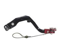 DGHBNP Set leve freno e frizione per moto Adatto per Honda CRF300L CRF300LR 300L Rally 2021-2024 OE 46500-K1T-E10 Leva freno posteriore CNC forgiata Pedale freno Leve freni per moto(Black with Red)