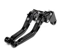 DGHBNP Set leve freno e frizione per moto Adatto per Shengshi Ghost Adatto per ZONTES ZT310T 310V 310X 310R ZT250R/S Leva freno frizione estensibile pieghevole regolabile Leve freni per moto(O)