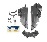 DGHBNP Spoiler per Moto Adatto per Yamaha MT-09 MT 09 2013-2020 Tracer 900 GT 2018 Pannello Telaio Copertura Puntale Motore Inferiore Spoiler Carenatura Spoiler Anteriore(Matte Black)