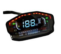 DGHBNP Tachimetro Digitale Contachilometri Tachimetro LCD Universale per Moto, Adatto per BMW e Honda 1, 2 e 4 cilindri, contachilometri Digitale da cruscotto