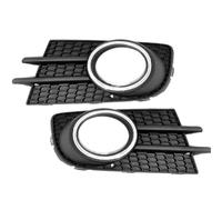 DGHBNP Tappi Faro Cornici fari Auto Guscio per fendinebbia Anteriore per Auto Adatto per Volkswagen Tiguan 2012-2018. Supporto per fendinebbia.(A Pair Chrome Ring)