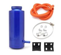 DGHBNP Vaschette Liquido Radiatori Serbatoio di espansione del Liquido Raffreddamento radiatore Universale da 800 ml, Serbatoio Raccolta, Troppo Pieno in Alluminio(Blue)