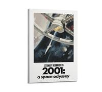DGHFOP 2001 A Space OdysseyWall Art Poster su tela con album musicali e film, pittura decorativa per soggiorno e camera da letto, 20 x 30 cm, stile cornice
