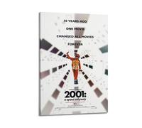 DGHFOP Poster del film 2001 Odissea nello spazio, stile classico, vintage, su tela, poster decorativo per soggiorno e camera da letto, 30 x 45 cm, con cornice