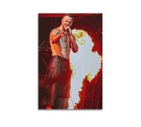 DGHFOP Poster su tela di Dan Reynolds, poster artistico da parete con album musicali e film, pittura decorativa per soggiorno e camera da letto, 50 x 75 cm, senza cornice