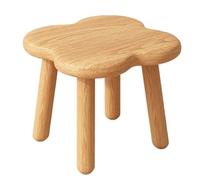 DGHNBMGNG Poggiapiedi in legno semplice ed elegante for bambini e adulti, adatto for bagno, cucina, camera da letto, portafiori(Small)