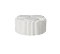 DGHNBMGNG Poggiapiedi pieghevole in carta dal design moderno for il tempo libero, design moderno in carta, elegante e semplice, multifunzionale, retrò, adatto for scuola, cucina, soggiorno(White)